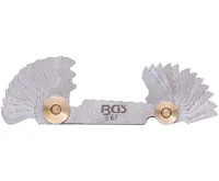 BGS Měrky závitvé,  24 plátků, metrické 0,25 - 6,00 mm (2)