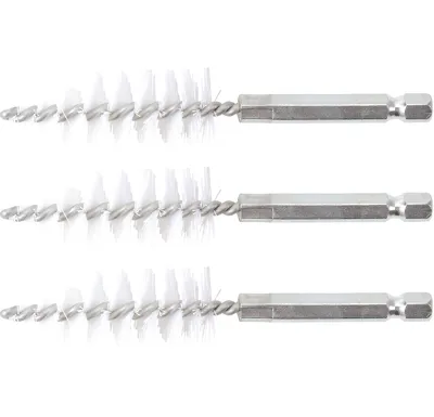 BGS Kartáče nylonové, sada 3 ks , 18 mm, 6.3 mm (1/4") Drive, 3 pcs.