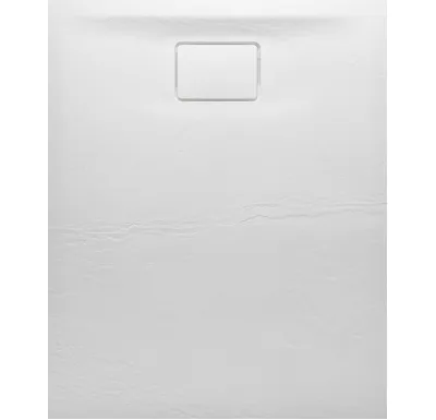 SAPHO ACORA vanička z litého mramoru, obdélník 120x80x2,9cm, bílá, dekor kámen
