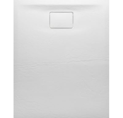 SAPHO ACORA vanička z litého mramoru, obdélník 120x80x2,9cm, bílá, dekor kámen
