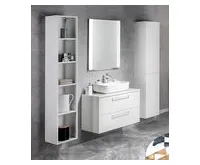 SAPHO ESPACE otevřená policová skříňka 30x172x32cm, dub alabama (1)