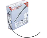 BGS Teplem smrštitelná trubička v krabici, černá, O 3,2 mm, 8 m