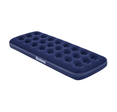 Bestway Air Bed Klasik Jr. Twin jednolůžko modrá 185 x 76 x 22 cm 67000