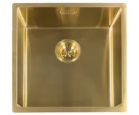 Nerezový dřez REGINOX SET MIAMI 500 GOLD + Baterie CRYSTAL + příslušenství, zlatá (3)