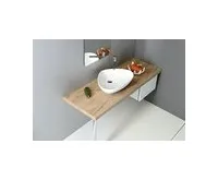 SAPHO TERUEL keramické umyvadlo na desku 59x39cm, bílá (1)