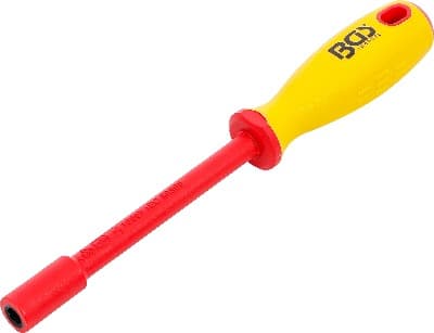 Bgs šroubovák na nástrčné klíče vde, šestihran, 7 mm, délka čepele 125 mm