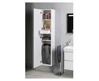 SAPHO ESPACE skříňka 35x172x32cm, 1x dvířka, levá/pravá, dub alabama (1)