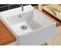 Keramický dřez Villeroy & Boch Single 595 Matná černá / Ebony (6)