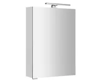 SAPHO MIRRÓ galerka s LED osvětlením, 50x70x16cm, levá/pravá, bílá