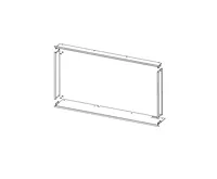 ROMOTOP krycí rámeček H3LG RAM12 krycí