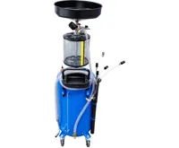 BGS Pneumatická plnička s nádobou pro vypouštění oleje, 80 l (3)