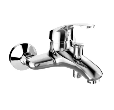 Vanová nástěnná baterie, Sonáta, 100 mm, bez příslušenství, chrom