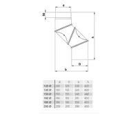 HS Flamingo Koleno - nastavitelné UNI 200 mm 2 mm (2)
