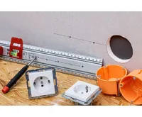 BGS Pravítko pro řezání a označování,  s rukojetí a vodováhou,  750 mm (2)