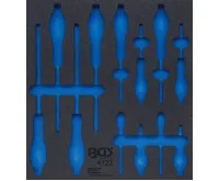 BGS Vložka do dílenského vozíku 1/3, prázdná, pro BGS 4122 BGS Vložka do dílenského vozíku 1/3, prázdná, pro BGS 4122