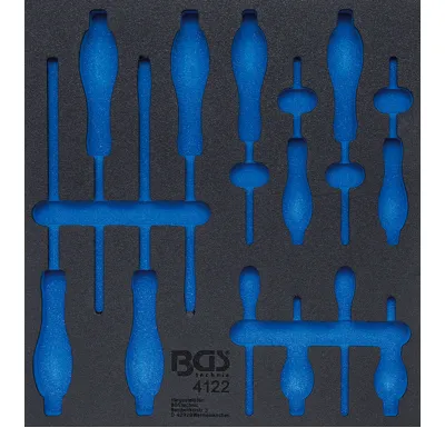 BGS Vložka do dílenského vozíku 1/3, prázdná, pro BGS 4122