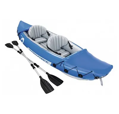 Bestway 65077 Nafukovací kajak LITE-RAPID X2 set - 321 x 88 x 42 cm