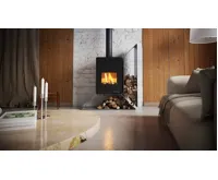 HS Flamingo Krbová kamna FLAMINGO DELUXE ® KAMPA pravá, šedá (15)