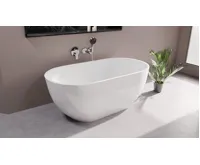 POLYSAN REDUTA volně stojící vana litý mramor 150x75x46cm, bílá (3)