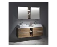 SAPHO LINEX galerka s LED osvětlením, 60x70x15cm, levá/pravá, jilm bardini (1)