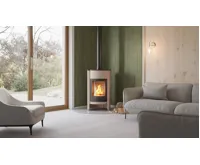 HS Flamingo Krbová kamna MASTERFLAMME ® Grande I, krémová (31)