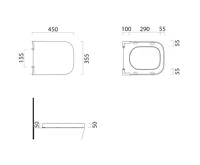 GSI TRACCIA WC sedátko, Quick Release, bílá (7)
