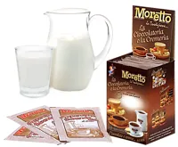 Horká čokoláda Moretto - Mléčná 30g (1)