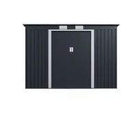 Zahradní domek ZEUS 2C 4,72 m2 antracit IWH-10230007 Zahradní domek ZEUS 2C 4,72 m2 antracit IWH-10230007
