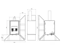 HS Flamingo Krbová kamna FLAMINGO DELUXE ® KAMPA pravá, olivová (8)