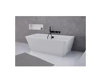 POLYSAN LIBERTA D nástěnná stojící vana 170x78x60cm, bílá (1)