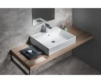 GSI KUBE X keramické umyvadlo 60x47cm, bílá ExtraGlaze (5)