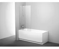 Ravak Vanová zástěna PVS1-80 satin+Transparent