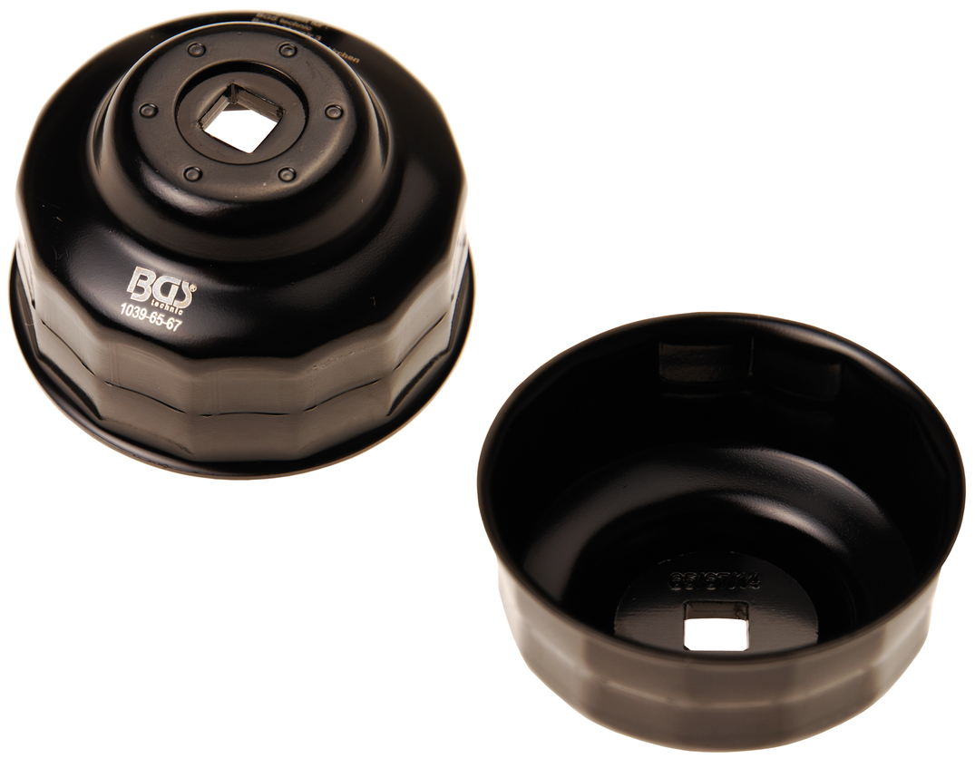 Bgs hlavice na povolování olejových filtrů 65-67 mm, 14 drážek