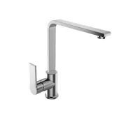 Dřezová stojánková baterie, Dita, s ramínkem nad pákou, chrom Dřezová stojánková baterie, Dita, s ramínkem nad pákou, chrom