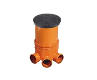 OSMA kanalizační šachta DN400x 500 mm vícevtok - pro KG 110 poklop plný litina - 1,5t OSMA kanalizační šachta DN400x 500 mm vícevtok - pro KG 110 poklop plný litina - 1,5t