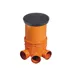 OSMA kanalizační šachta DN400x1000 mm vícevtok - pro KG 110 poklop plný plastový - 1,5t