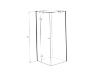 PROFI-RICH Sprchový kout obdélníkový 120x 90x190 chrom - sklo - point (2)