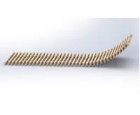 BOKI PMO mřížka 200mm /1750mm Buk, matný lak (3)