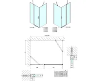 POLYSAN ZOOM BLACK obdélníkový sprchový kout 1100x900mm L/P varianta (17)