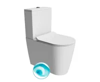 GSI KUBE X WC kombi, Swirlflush, spodní/zadní odpad, bílá dual-mat GSI KUBE X WC kombi, Swirlflush, spodní/zadní odpad, bílá dual-mat