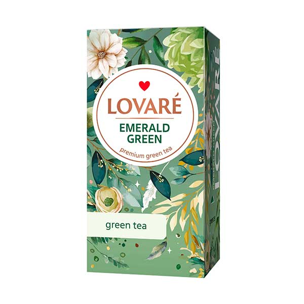 Čaj lovaré emerald green (24 sáčků)