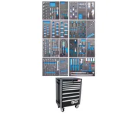 BGS Vozík montážní pojízdný s vybavením 259 dílů