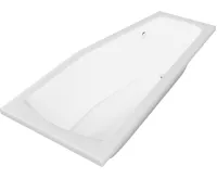 AQUALINE OPAVA vana 160x70x44cm, pravá, bílá (3)