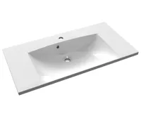 SAPHO MARIA umyvadlo, litý mramor, 90x46cm, bílá SAPHO MARIA umyvadlo, litý mramor, 90x46cm, bílá