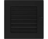 HS Flamingo Krbová mřížka 17x17 BASIC černá s žaluzií