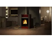 HS Flamingo Krbová kamna AQUAFLAM VARIO ® LEND 11/5kW červená (13)