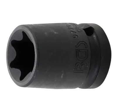 BGS Hlavice nástrčná silová E-profil,  12.5 mm (1/2") Drive, E24 - BGS 9779-24