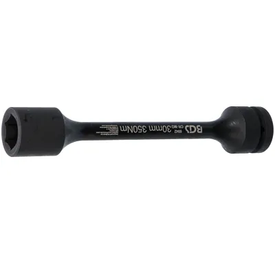 BGS Torzní silová nástrčná hlavice, šestihranná, 25 mm (1"), 30 mm, 350 Nm