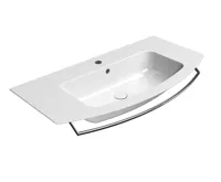 GSI PURA keramické umyvadlo Slim oblé 102x52cm, broušená spodní hrana, bílá ExtraGlaze (4)