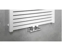 AQUALINE TONDI otopné těleso rovné 600x1690 mm, středové připojení, bílá (6)